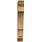 Ekena Millwork Balboa Traditional Smooth Bracket, Western Red Cedar, 5 1/2"W x 30"D x 42"H BKT06X30X42BOA01SWR - alternate 3